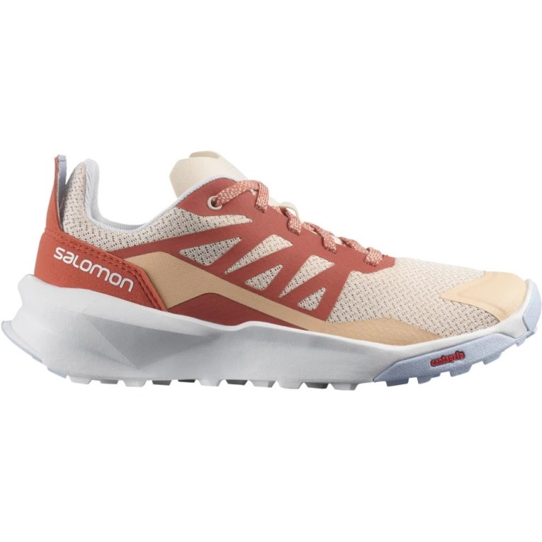 Tenis Senderismo Salomon Patrol Niños Beige Rojos | MX MWFL109